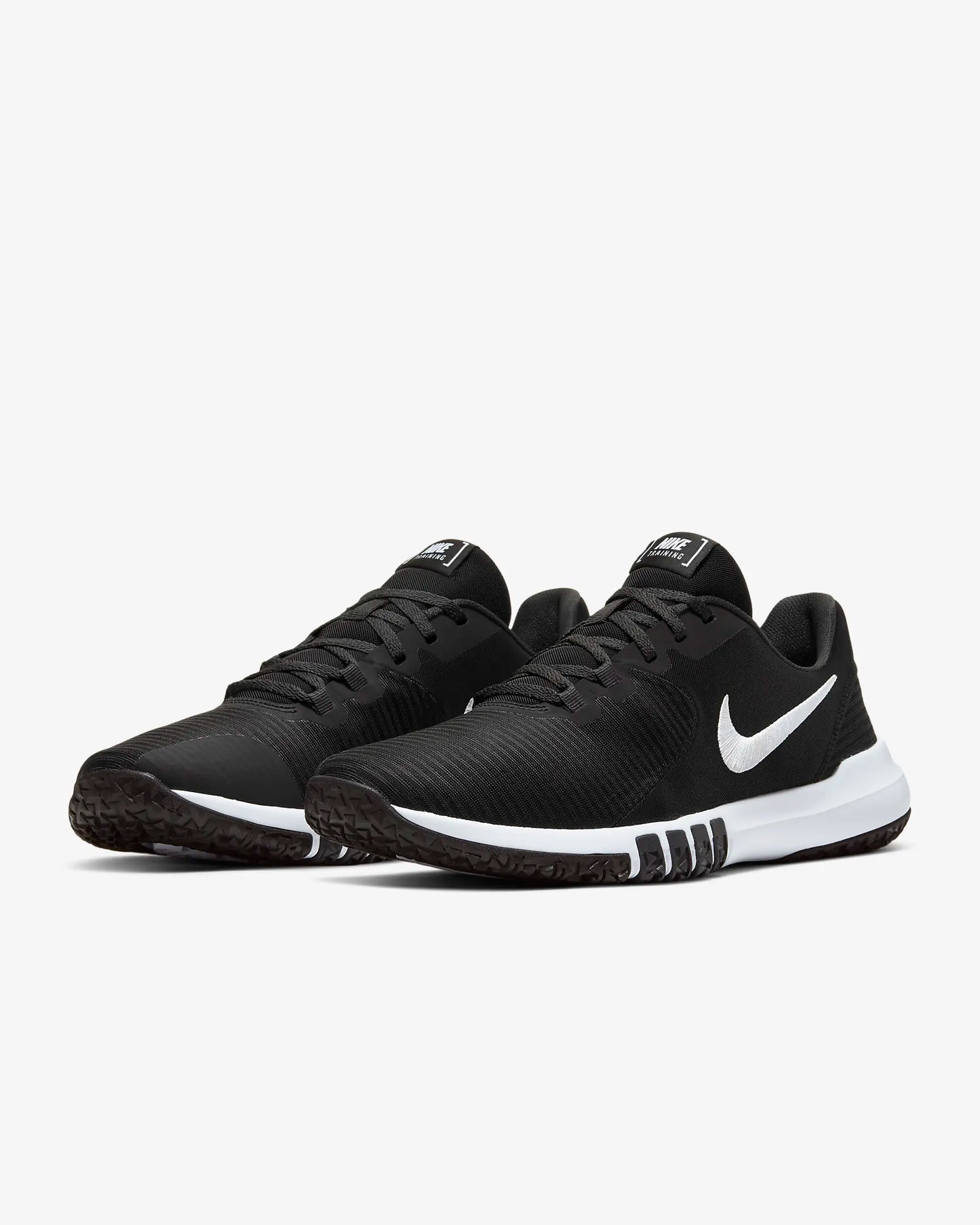 Nike Men's Flex Control 4 Workout Shoes, Black/Dark Smoke Grey/Smoke Grey/White