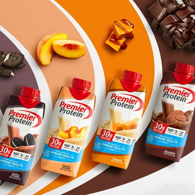 Premier Protein Shake, Chocolate, 30g Protein, 11 fl oz, 12 Ct