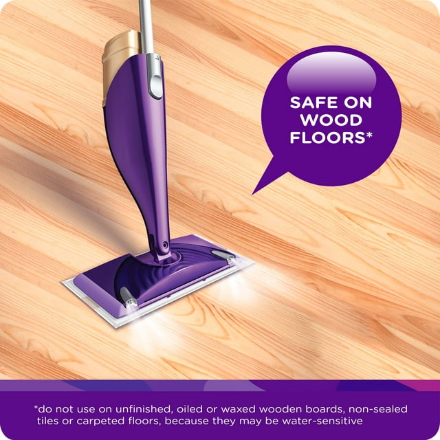 Swiffer WetJet Multi-Purpose Floor Cleaner Solution Refill, Open Window Fresh Scent (2 count, 42.2 fl oz each)