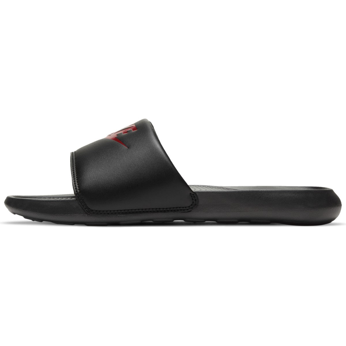 Nike Men's Victori One Slide, Black/Red