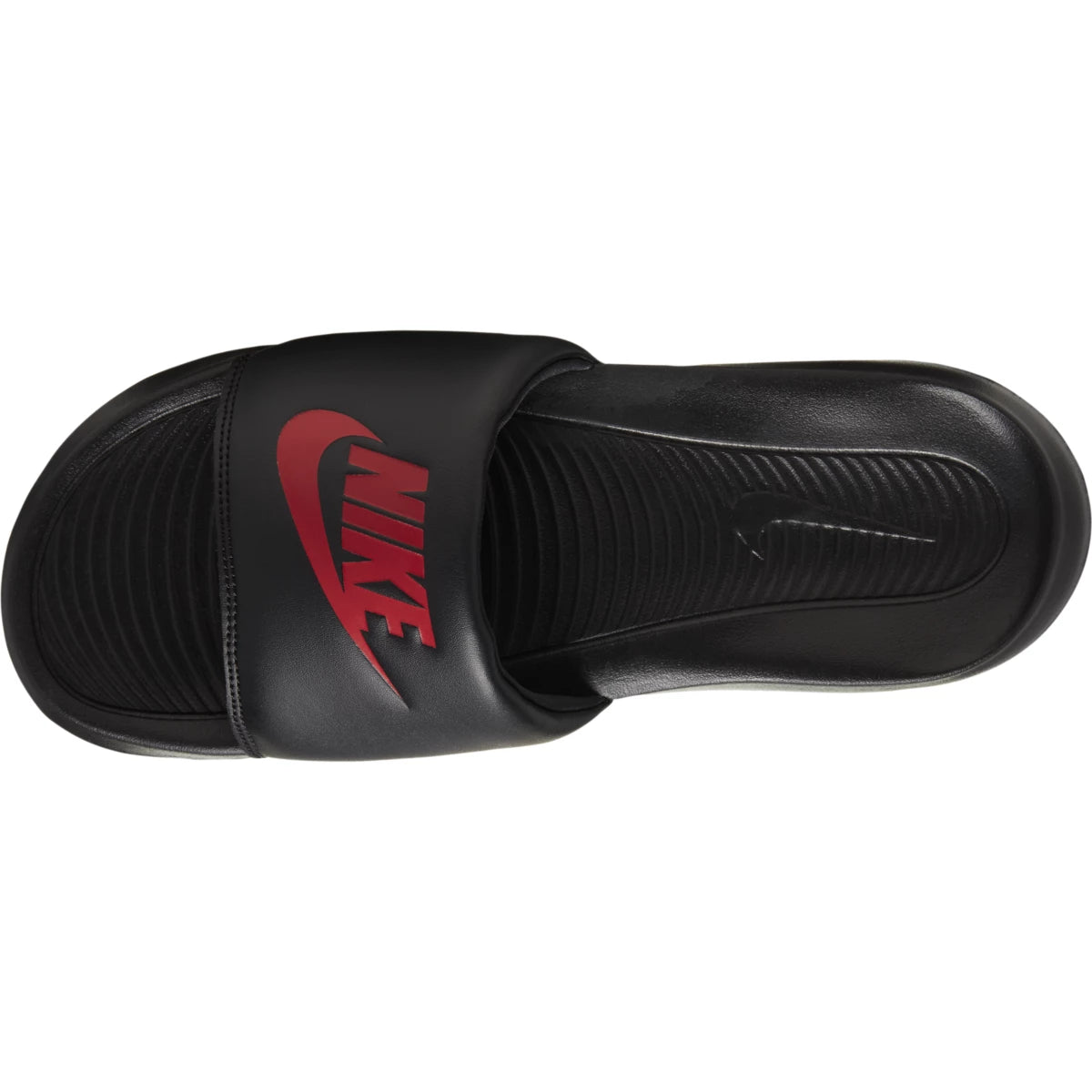 Nike Men's Victori One Slide, Black/Red
