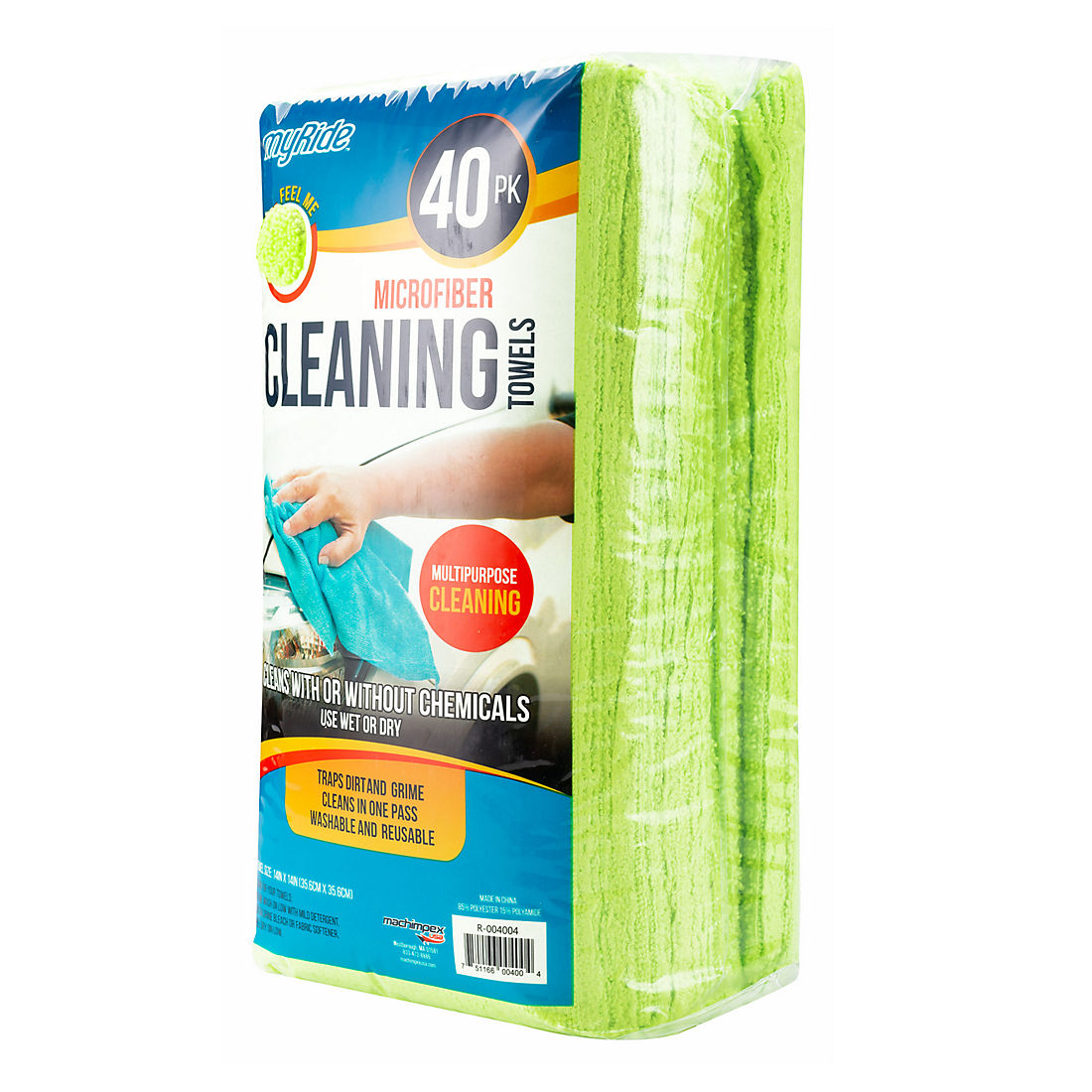 MyRide Multi-Purpose Microfiber Cleaning Towels, 40 pk.