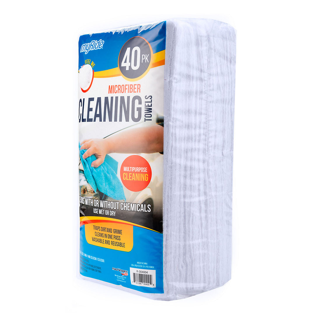 MyRide Multi-Purpose Microfiber Cleaning Towels, 40 pk.