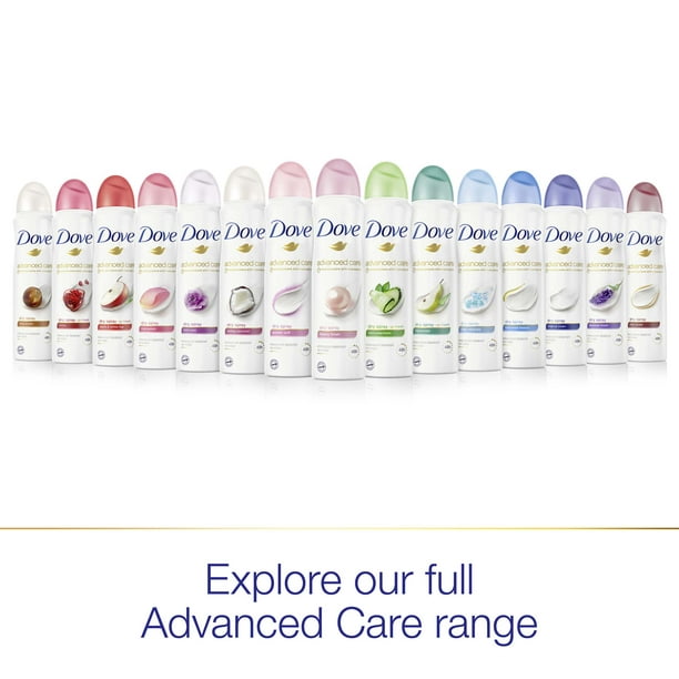 Dove Advanced Care Dry Spray Caring Coconut Antiperspirant Deodorant 3.8 oz
