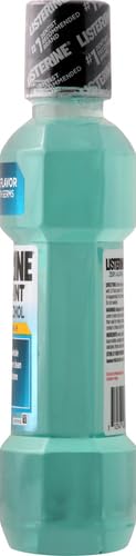 Listerine Zero Alcohol Mouthwash, Alcohol-Free Oral Rinse to Kill 99% of Germs That Cause Bad Breath for Fresh Breath & Clean Mouth, Less Intense Taste, Cool Mint Flavor, 1 L (Pack of 1)