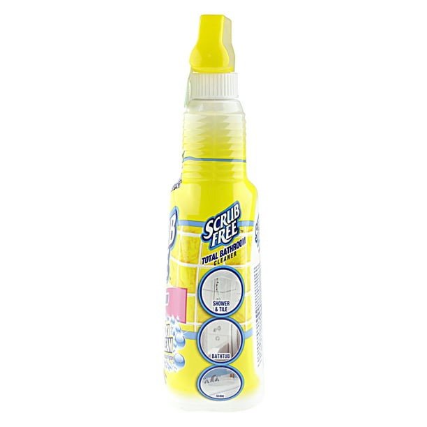 Scrub Free Soap Scum Remover Lemon, 32 Fluid Ounce