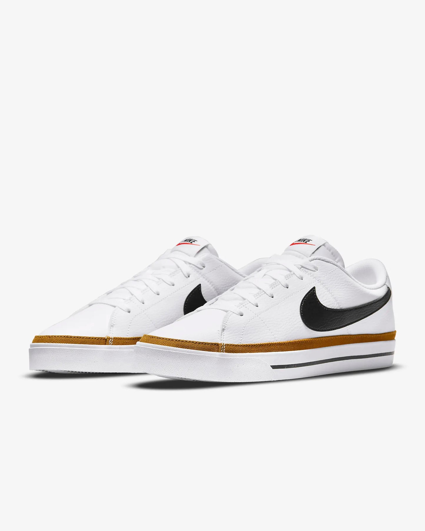 Nike Men's Court Legacy, White/Desert Ochre/Black