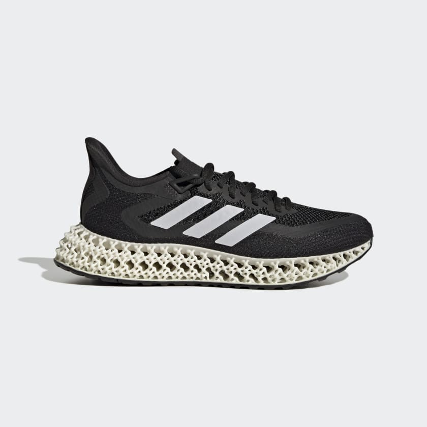 Adidas Women's 4DFWD 2 Running Shoes, Core Black / Cloud White / Carbon