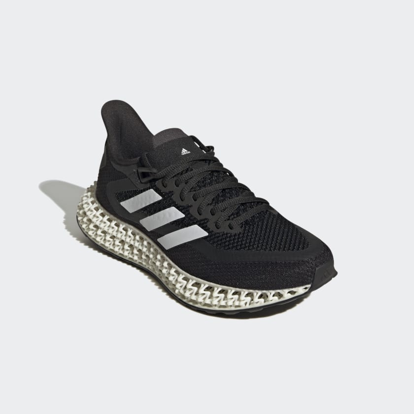 Adidas Women's 4DFWD 2 Running Shoes, Core Black / Cloud White / Carbon