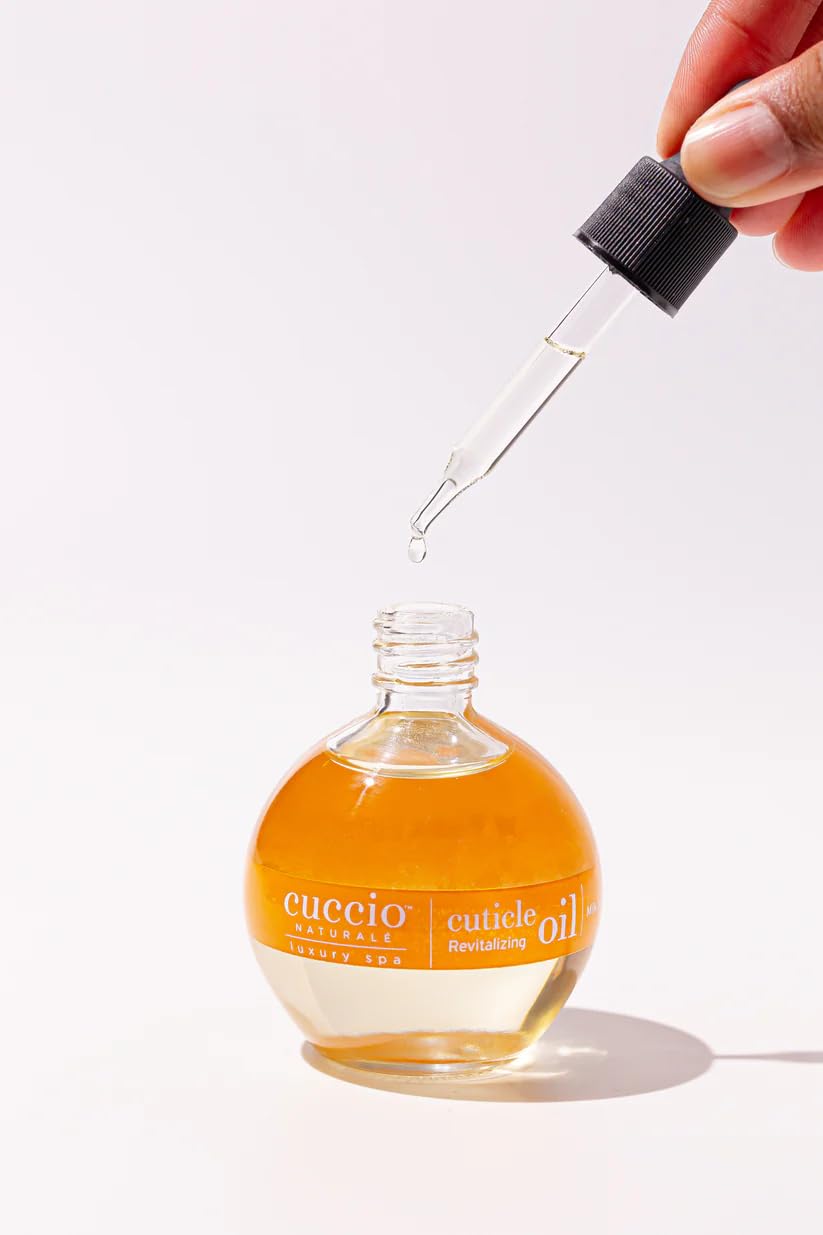 Cuccio Milk & Honey Cuticle Oil – 2.5 oz – Winter Hydration for Dry Cuticles & Brittle Nails – Paraben-Free, Natural Ingredients – Keeps Skin Soft & Moisturized in Cold Weather