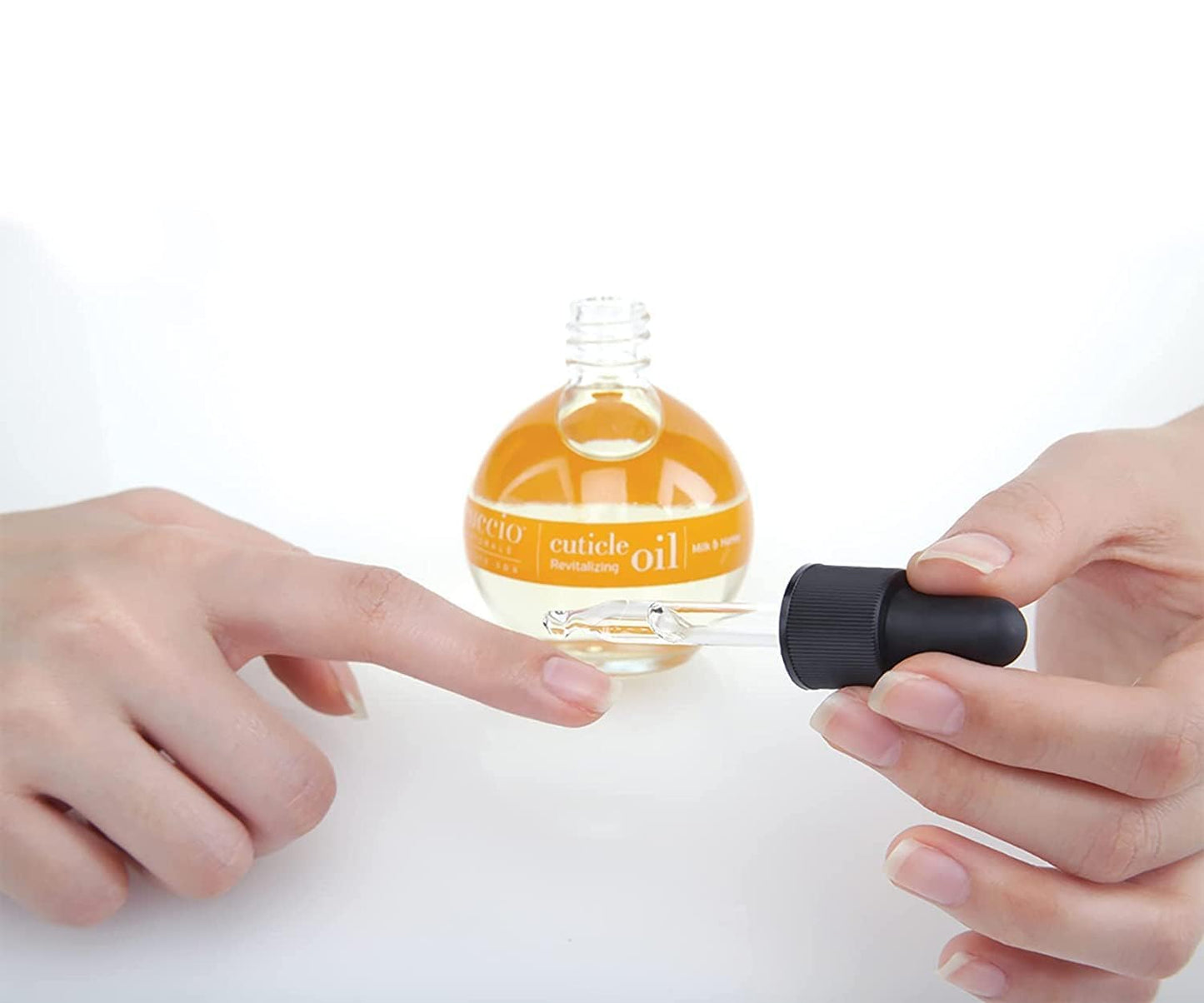 Cuccio Milk & Honey Cuticle Oil – 2.5 oz – Winter Hydration for Dry Cuticles & Brittle Nails – Paraben-Free, Natural Ingredients – Keeps Skin Soft & Moisturized in Cold Weather