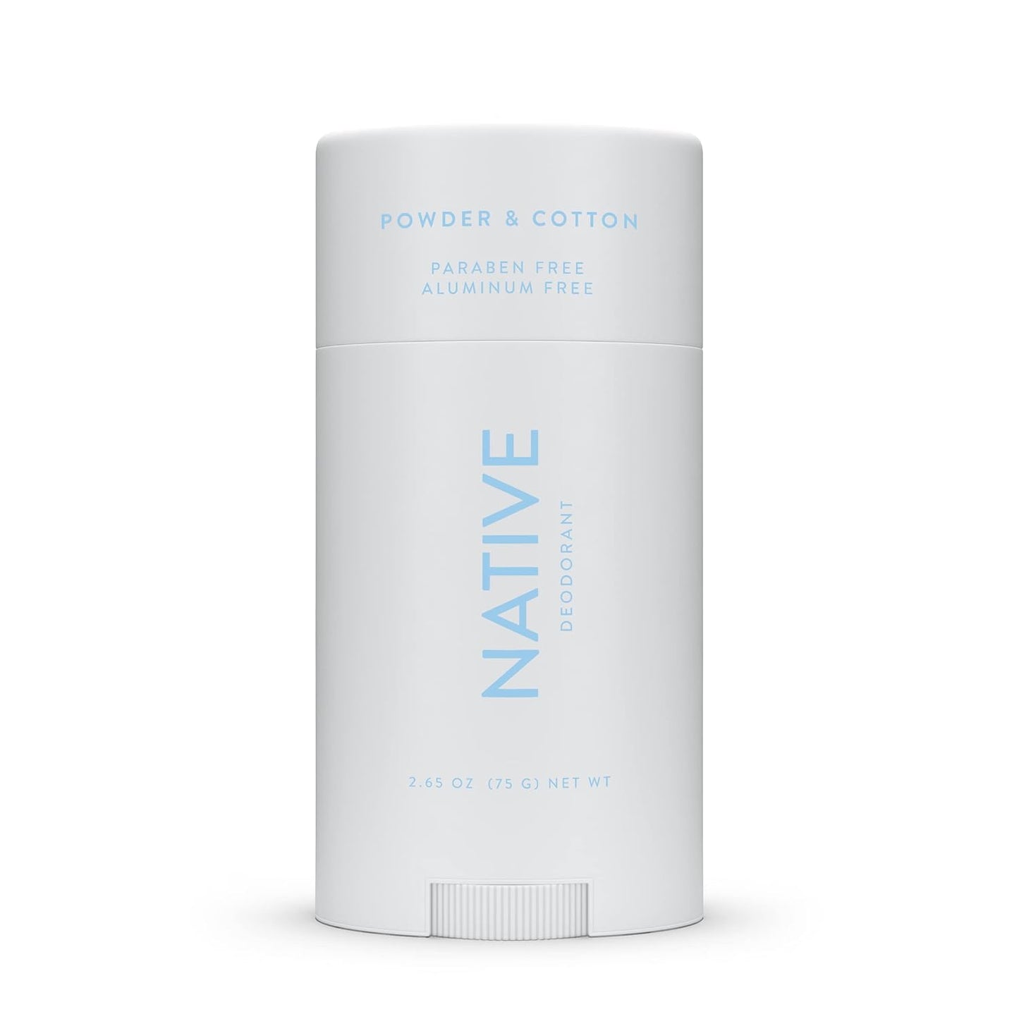 Native Natural Deodorant, Powder & Cotton, Aluminum Free, 2.65 oz