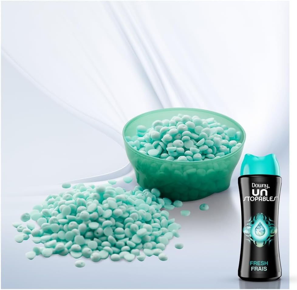 Downy Unstopables In-Wash Laundry Scent Booster Beads, Fresh, 12.2 oz