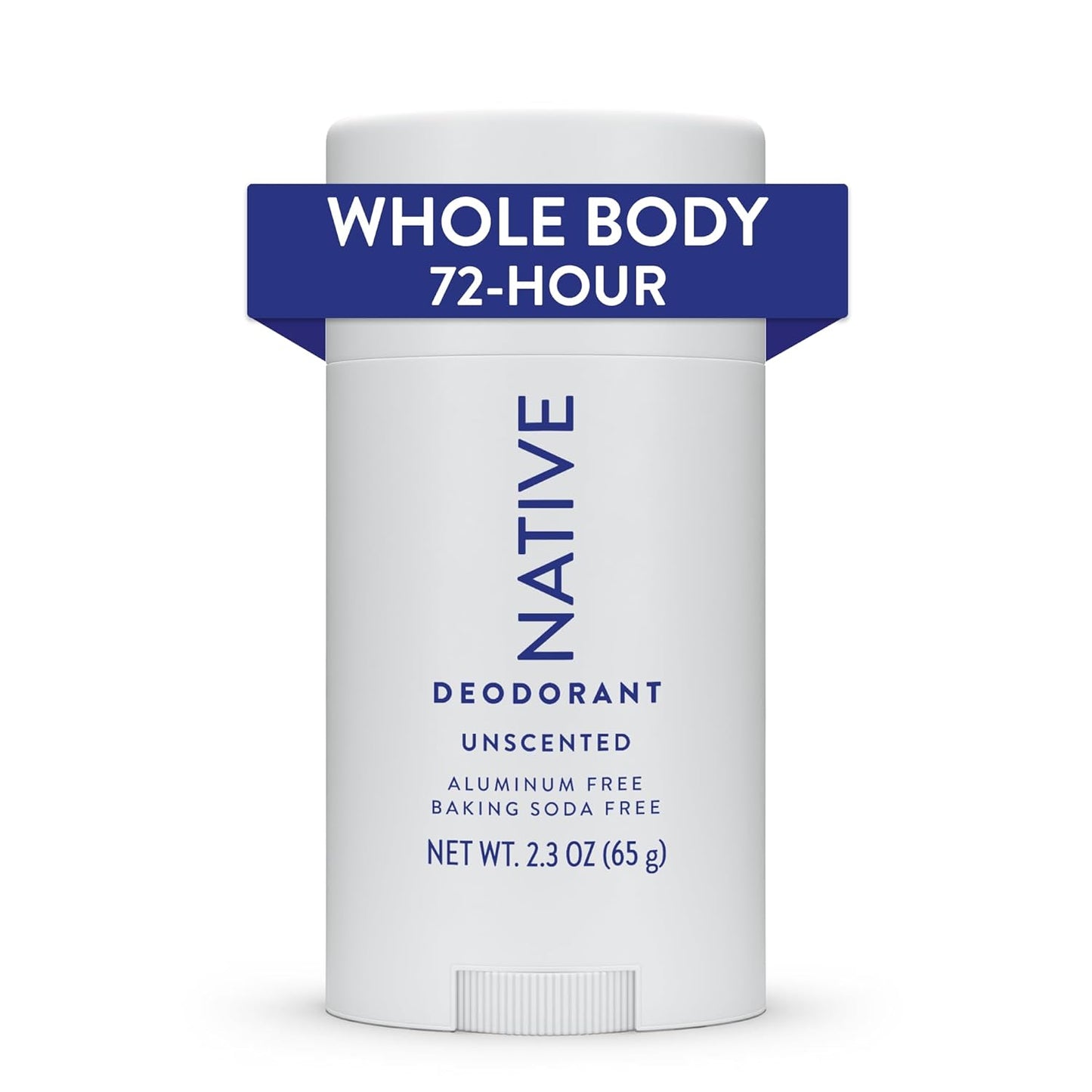 Native Whole Body Deodorant Stick - Unscented - Aluminum Free - 2.3oz