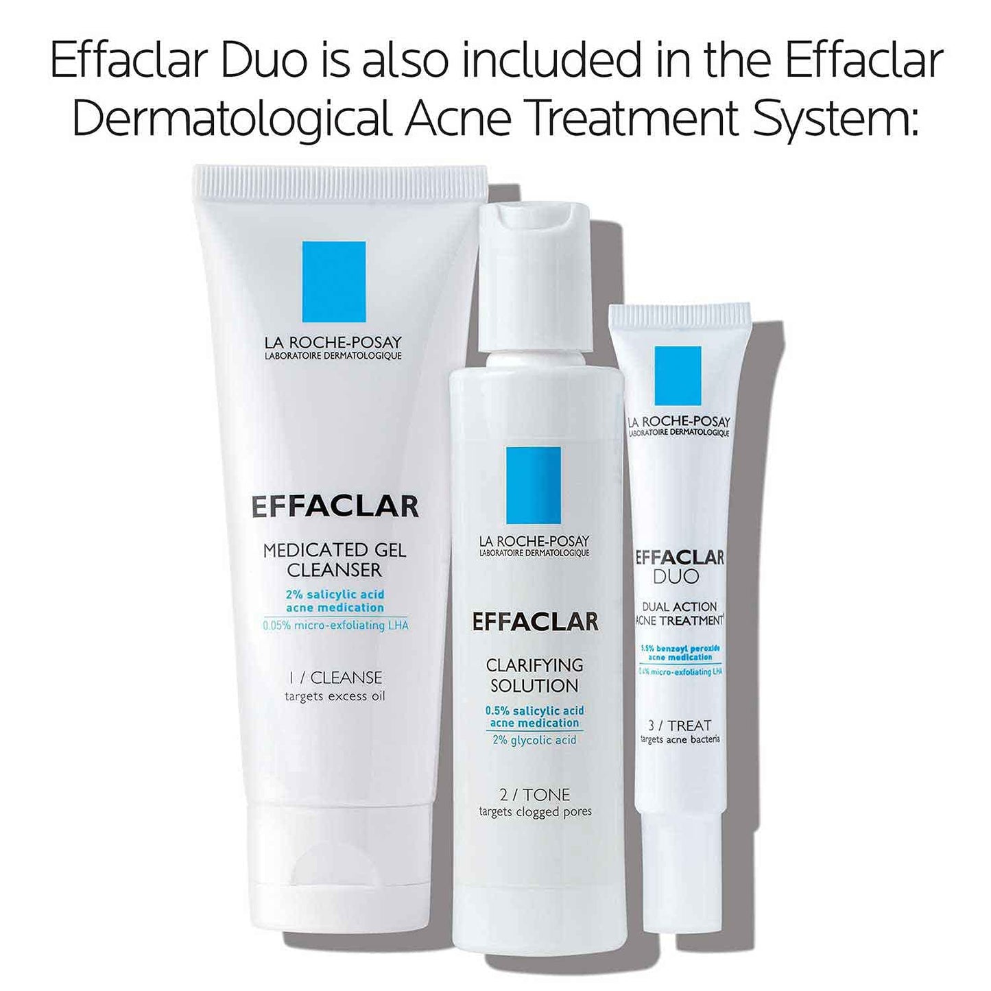 La Roche-Posay Effaclar Duo Dual Action Acne Spot Treatment Cream with Benzoyl Peroxide Acne Treatment for Acne and Blackheads, Lightweight Sheerness, Safe For Sensitive Skin