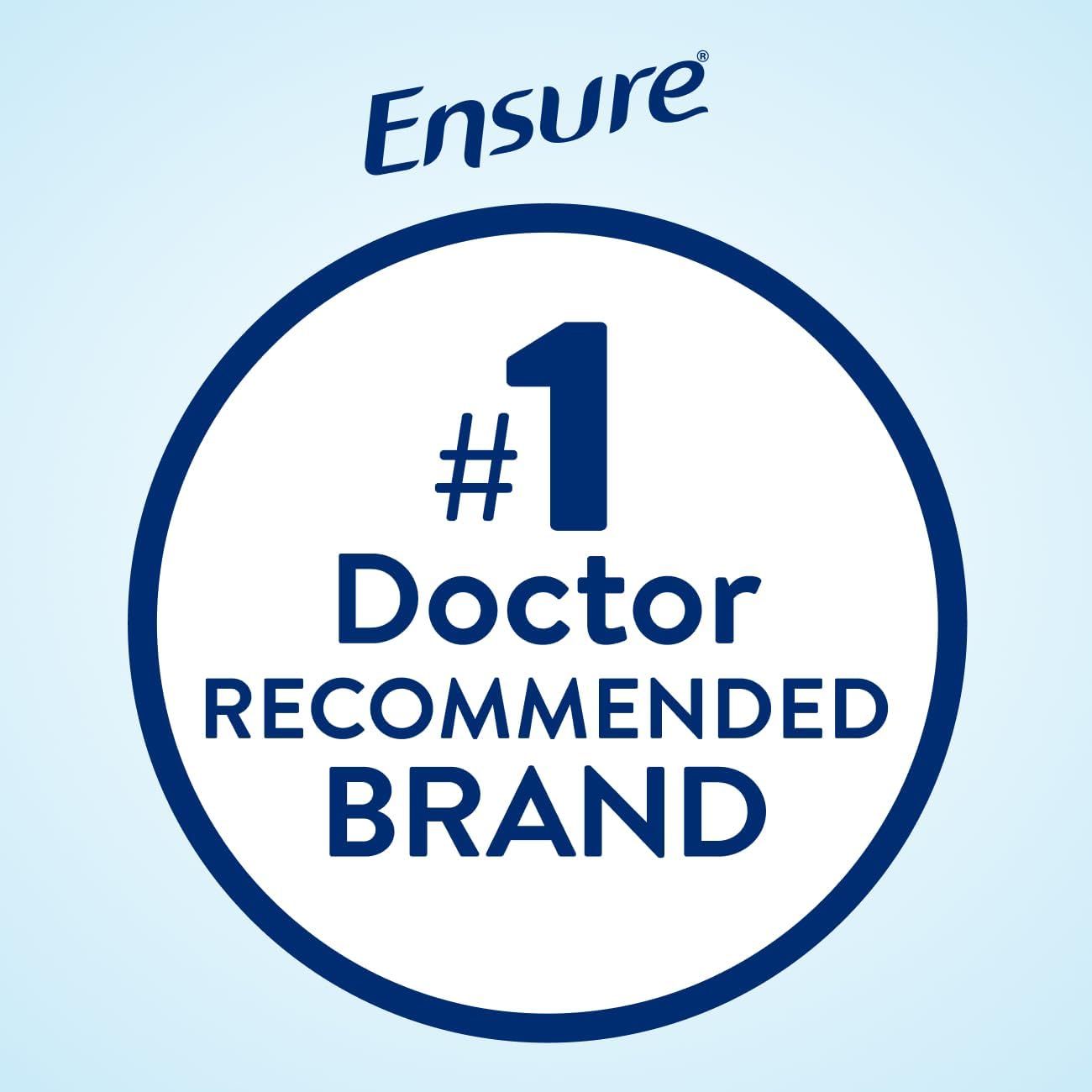 Ensure Liquid Clear Nutrition Drink, 0g fat, 8g of protein, Blueberry Pomegranate, 10 Fl Oz (Pack of 12), Bottle, gluten free