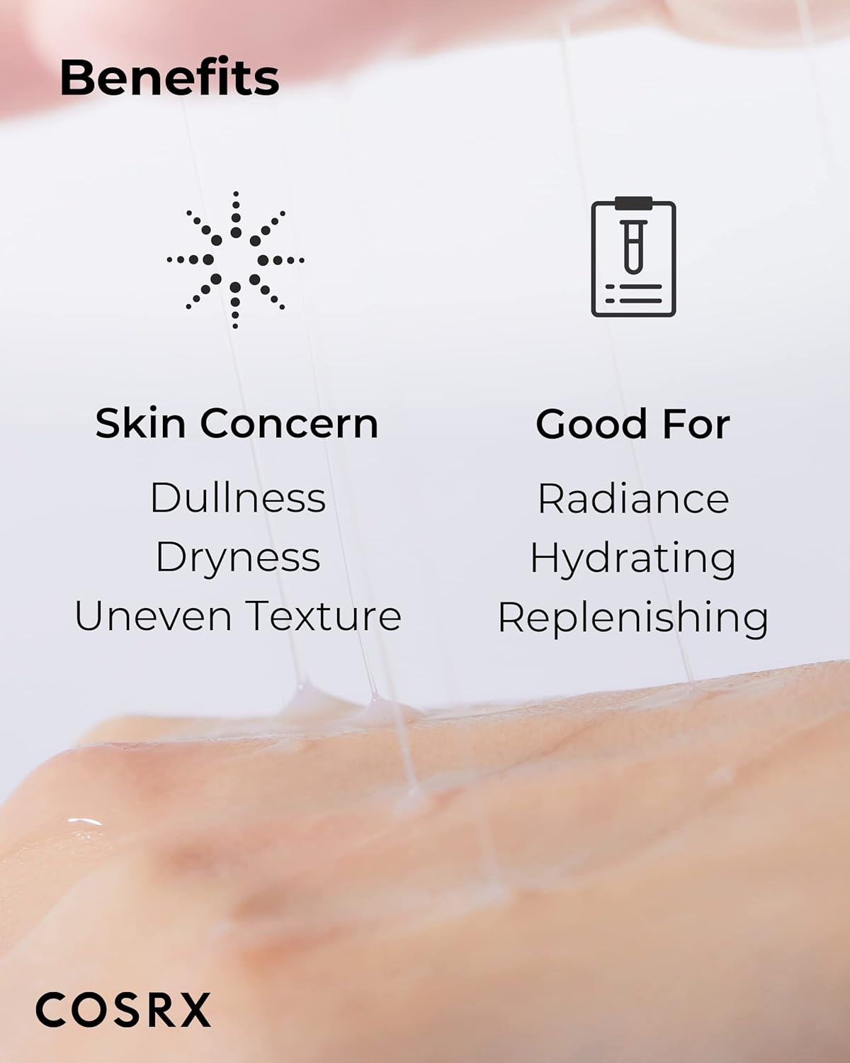 COSRX Niacinamide 5% + Snail Mucin 74% Dual Essence, Anti Aging Face Serum for Dull Skin, Hydrating, Brightening, Repairing, Sensitive Skin, Not Tested on Animals, Korean Skin Care, 2.70 fl.oz / 80ml