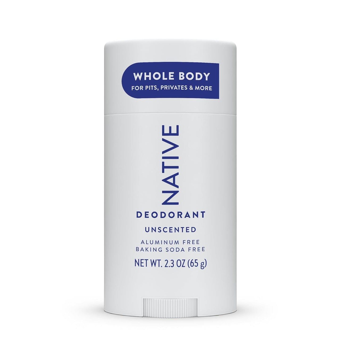Native Whole Body Deodorant Stick - Unscented - Aluminum Free - 2.3oz