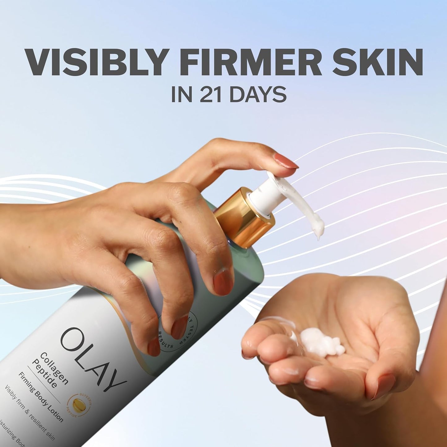 Olay Body Lotion Firming & Hydrating for Women with Collagen, 24hr Moisturizing, Vitamin E & Vitamin B3 Complex, Fast Absorbing Formula, 17 fl oz