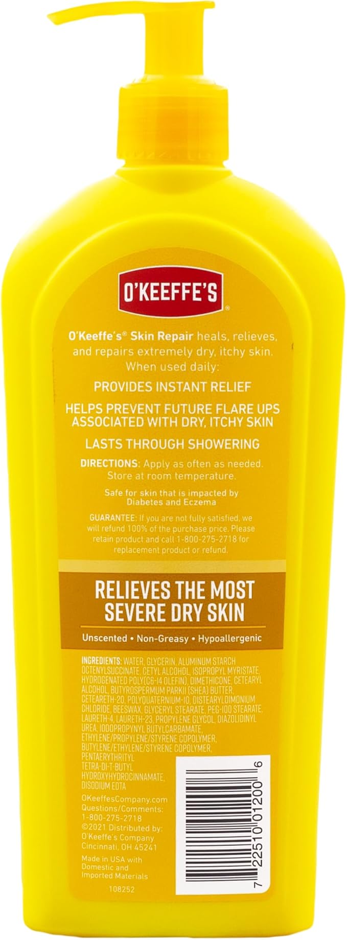 O'Keeffe's Skin Repair Body Lotion, 12 Oz