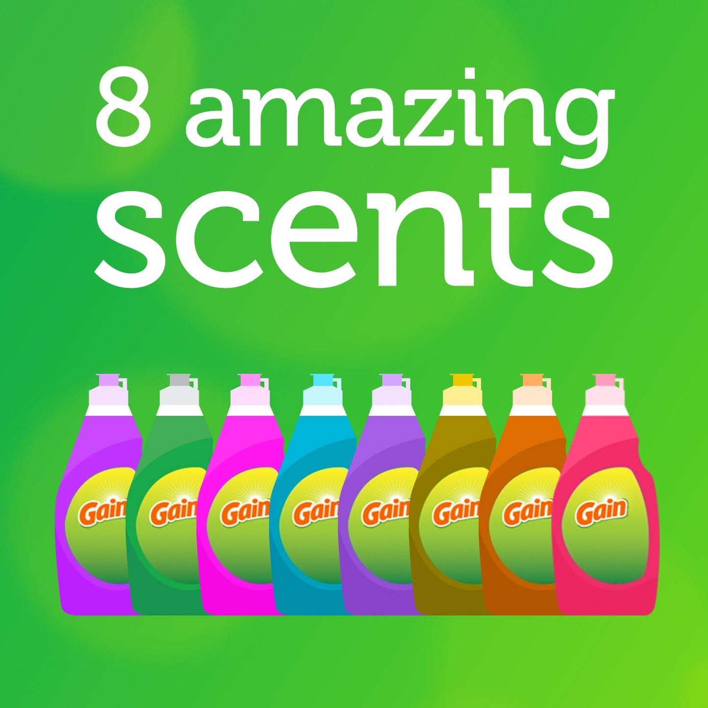 Gain Ultra Bleach Alternative Dishwashing Liquid Dish Soap, Honey Berry Hula, 21.6 fl oz