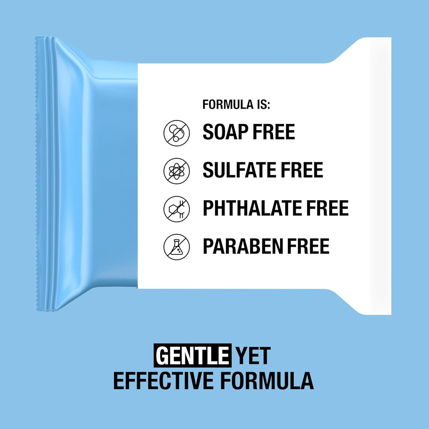 Neutrogena Makeup Remover Facial Cleansing Towelettes, Daily Face Wipes Remove Dirt, Oil, Sweat, Makeup & Waterproof Mascara, Gentle, Soap- & Alcohol-Free, 100% Plant-Based Cloth, 25 ct