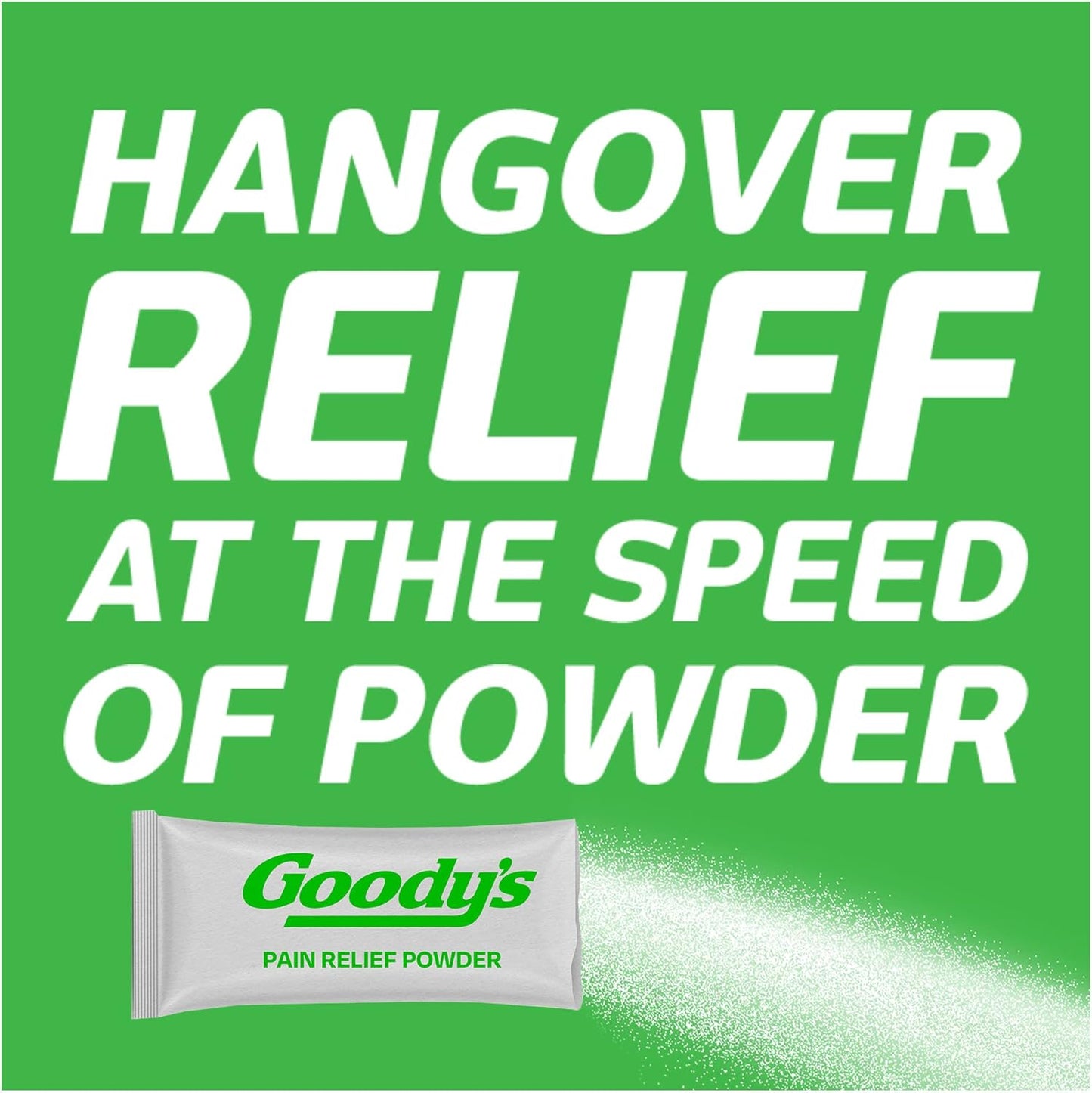 Goody's Hangover Powders, Fast Pain Relief & Boost Of Alertness, Berry Citrus Flavor Dissolve Packs, 16 Individual Packets