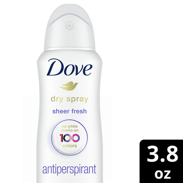 Dove Dry Spray Invisible Sheer Fresh Antiperspirant Deodorant, 3.8 oz