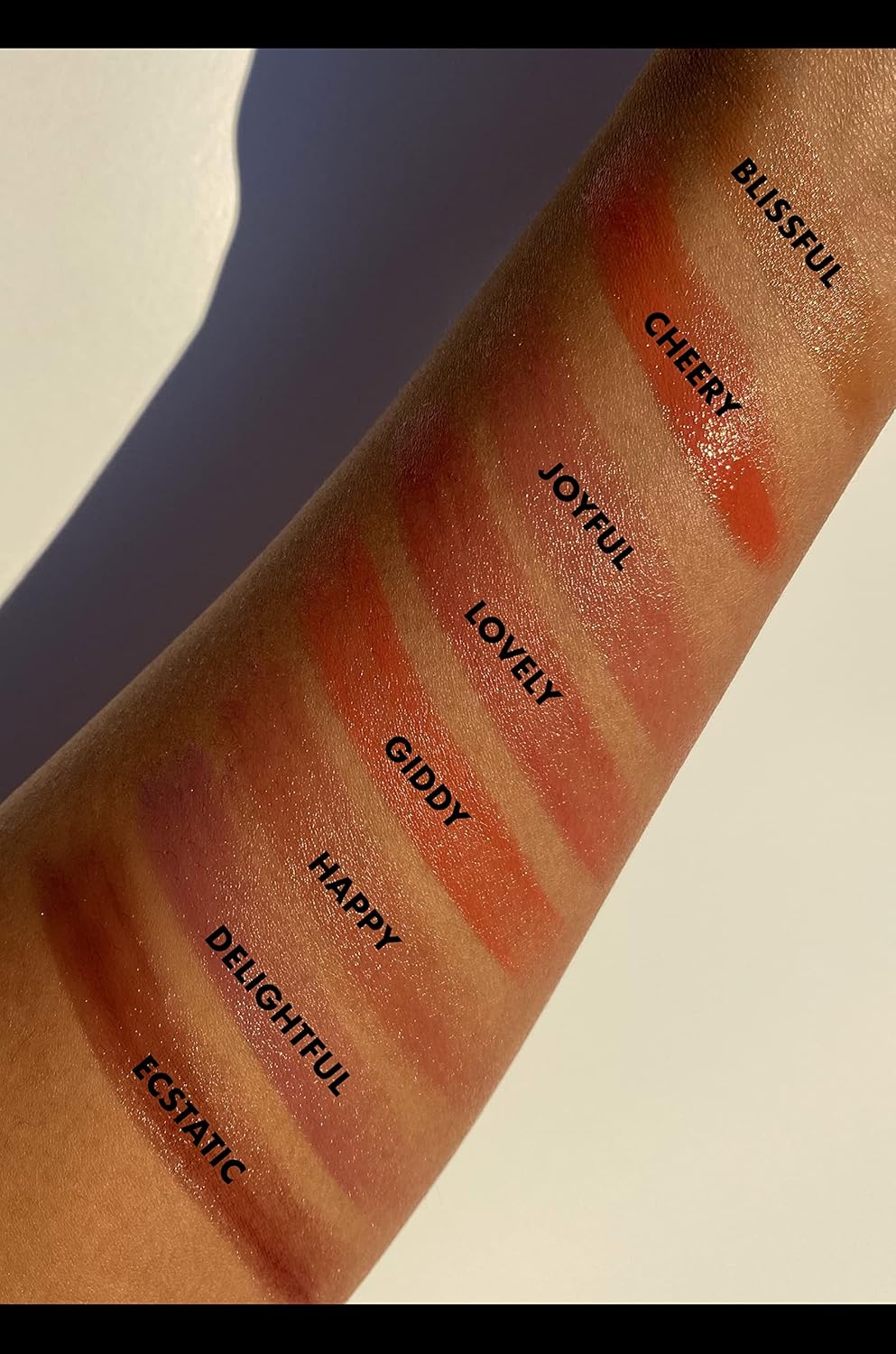 e.l.f. Hydrating Core Lip Shine, Conditioning & Nourishing Lip Balm, Sheer Color Tinted Chapstick, Happy, 0.09 Oz