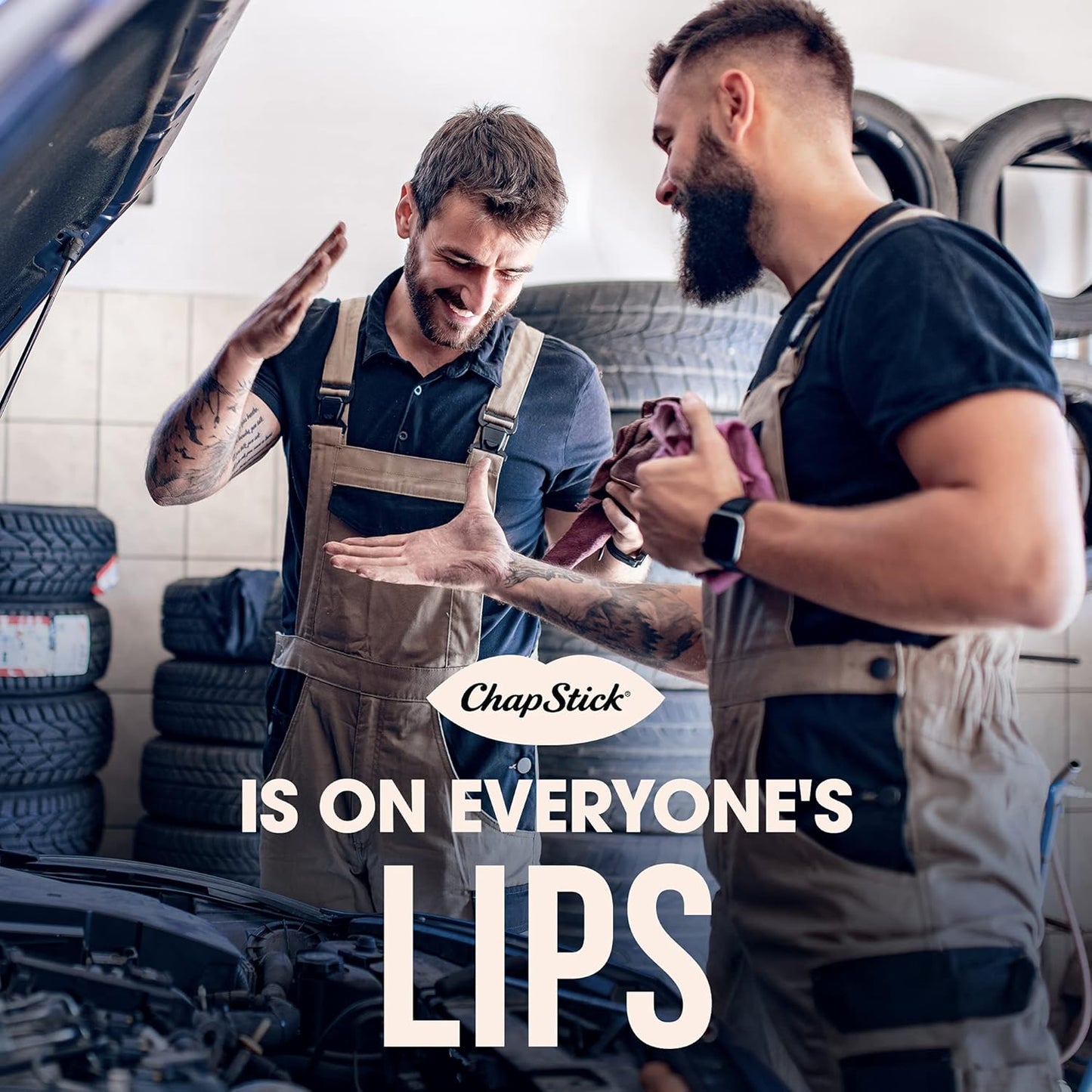 ChapStick Classic Spearmint Lip Balm – Cool & Refreshing, Moisturizing Lip Care for Dry, Cracked Lips, 0.15 Oz Ea