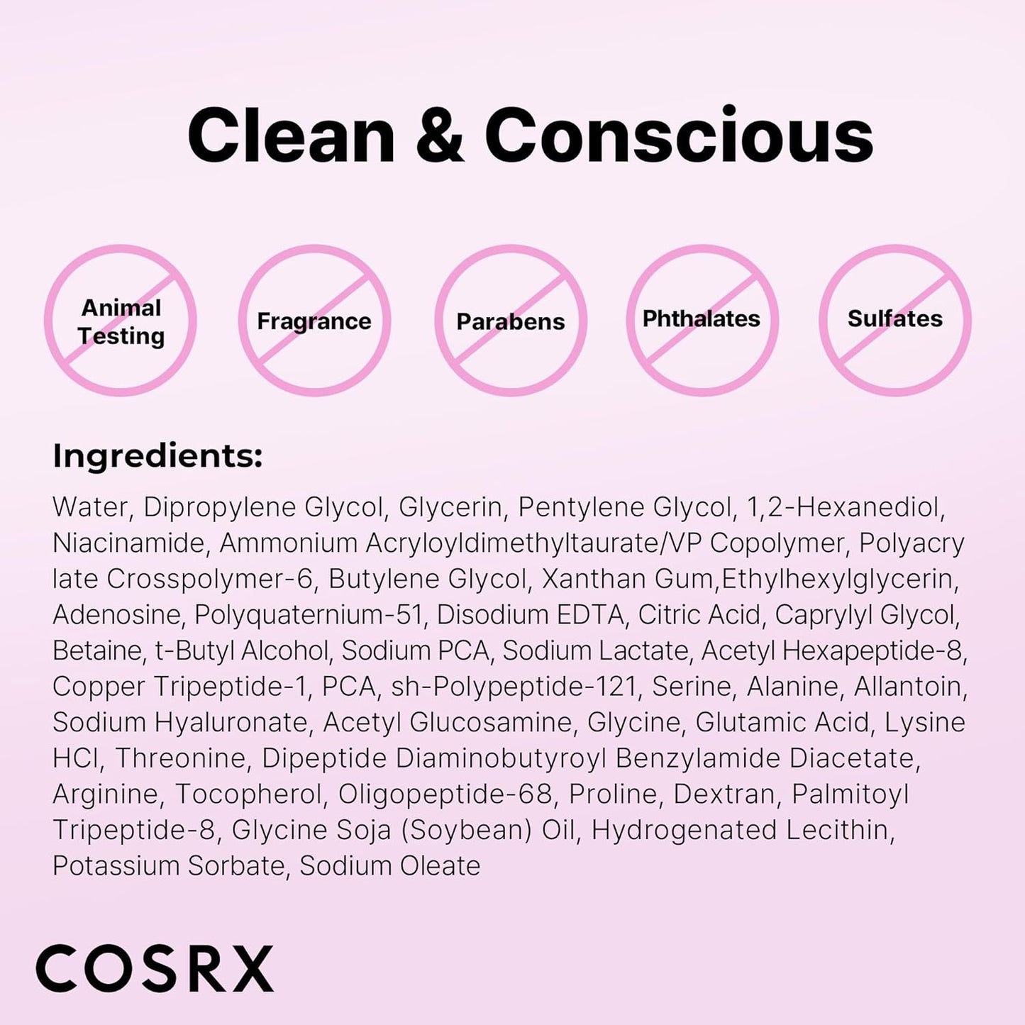 COSRX 6X Peptide Collagen Booster Toner Serum, Niacinamide & Hyaluronic Acid Skin Renewal Boosting Facial Essence for All Skin Types, Korean Skin Care, Paraben Free, 150mL/5.07 Fl.Oz
