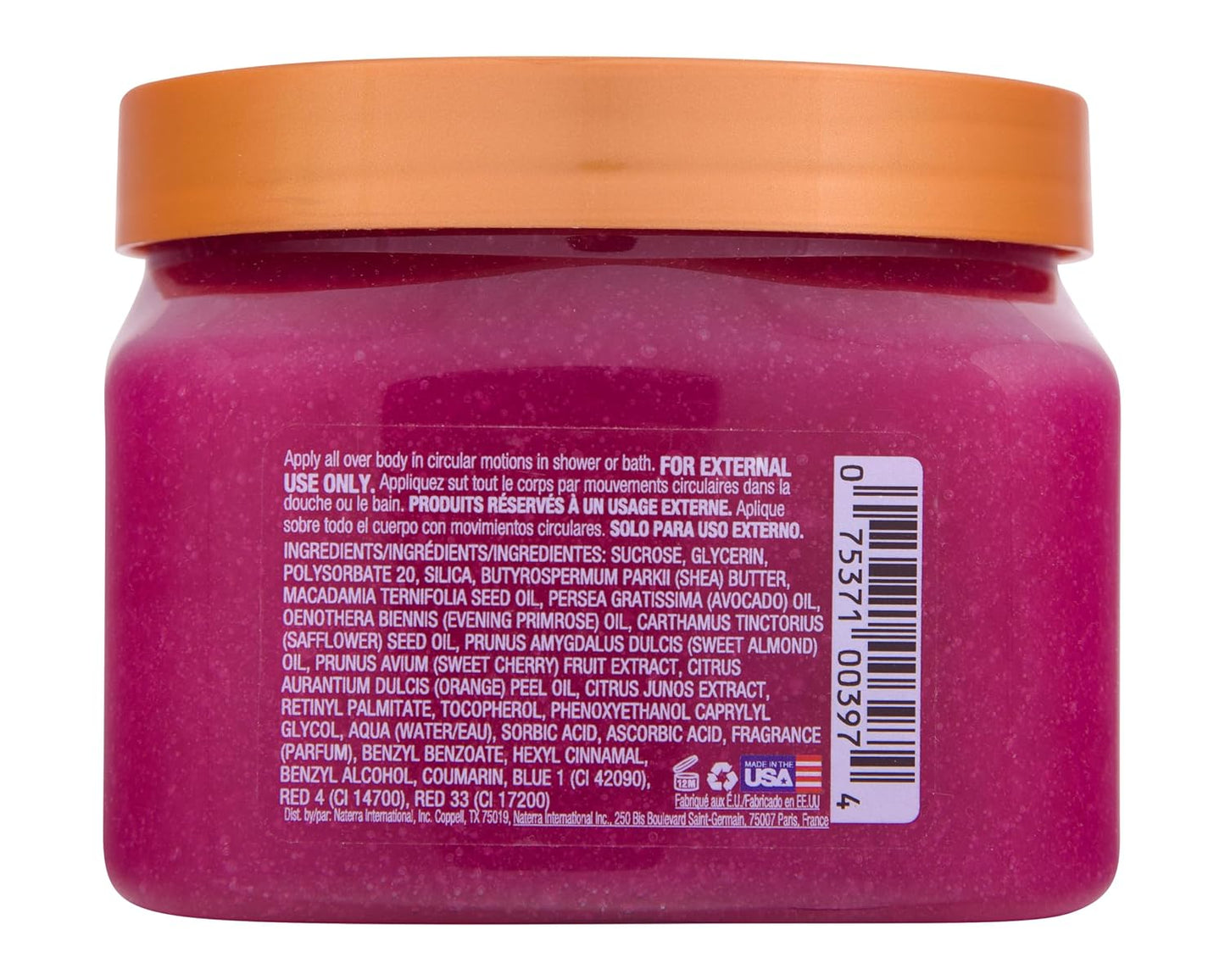 Tree Hut Cherry Rave Shea Sugar Scrub | Exfoliating Body Scrub Removes Dead, Dry Skin for a Soft & Hydrated Feel | Limited Edition Fall | Nourishing Essential Body Care | 18 fl oz.