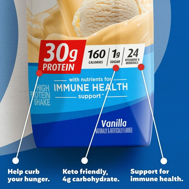 Premier Protein Shake, Vanilla, 30g Protein, 11 fl oz, 12 Ct