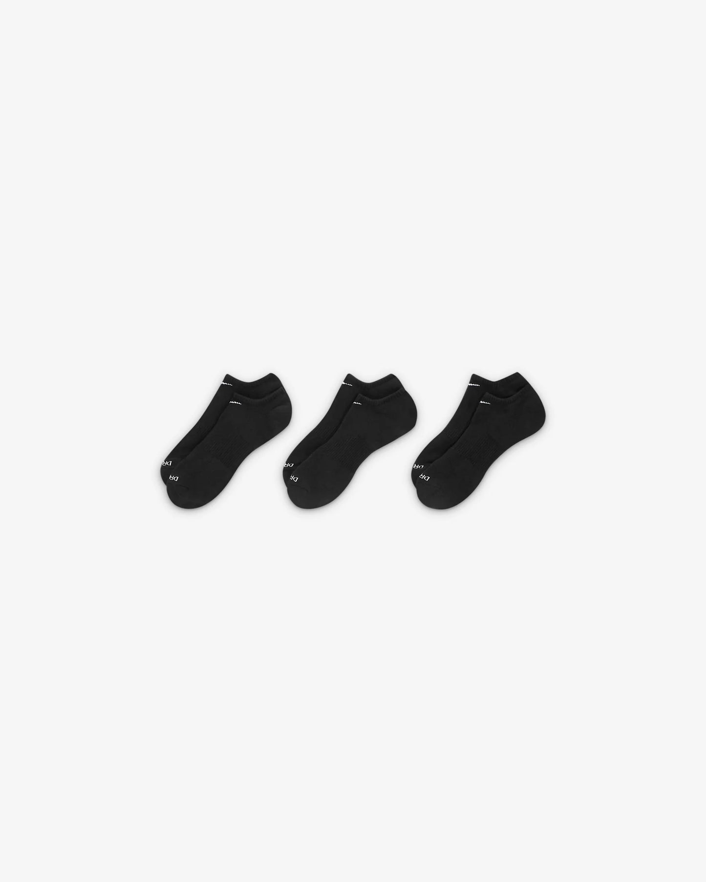Nike Everyday Plus Cushion Training No-Show Socks (3 Pairs)