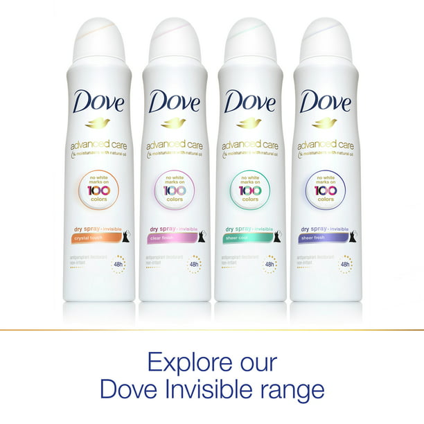 Dove Dry Spray Invisible Sheer Fresh Antiperspirant Deodorant, 3.8 oz
