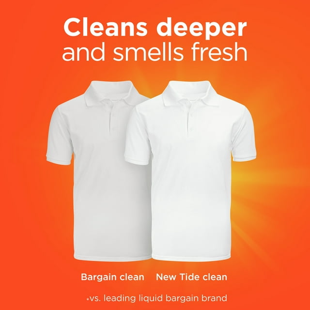 Tide Liquid Laundry Detergent, Original, 64 Loads 92 fl oz, HE Compatible