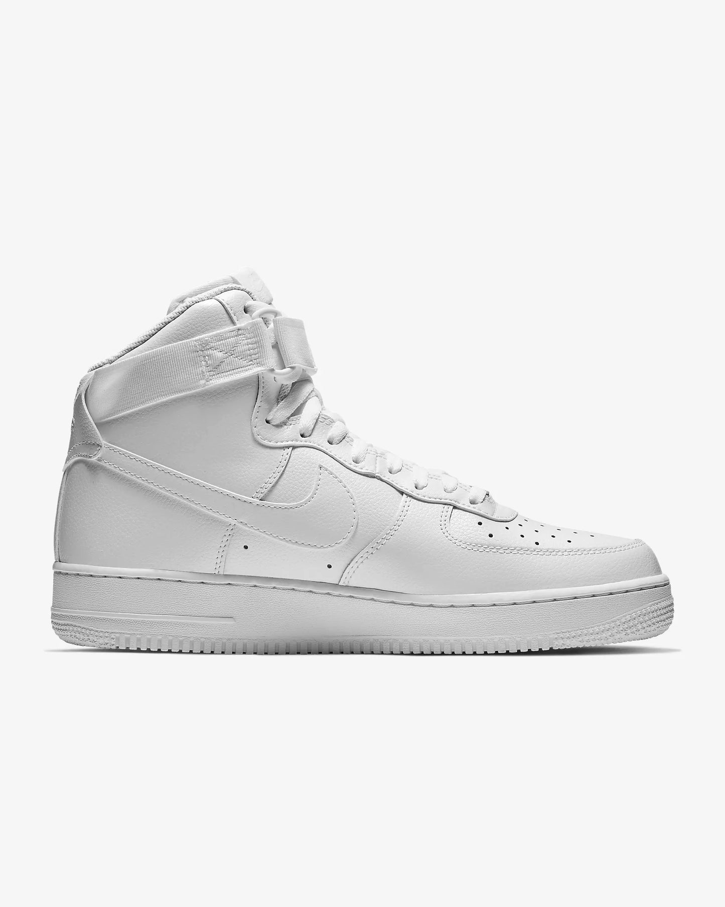 Nike Men's Air Force 1 High '07 Shoes, White/White