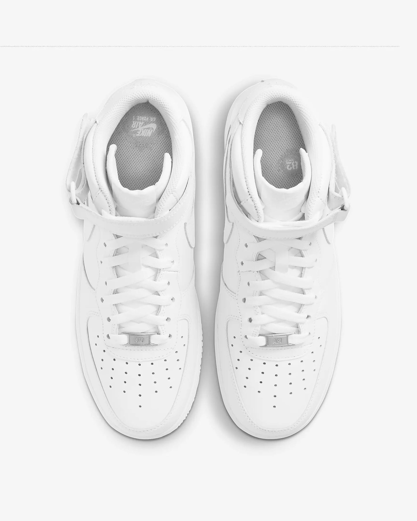 Nike Men's Air Force 1 Mid '07 Shoes, White/White