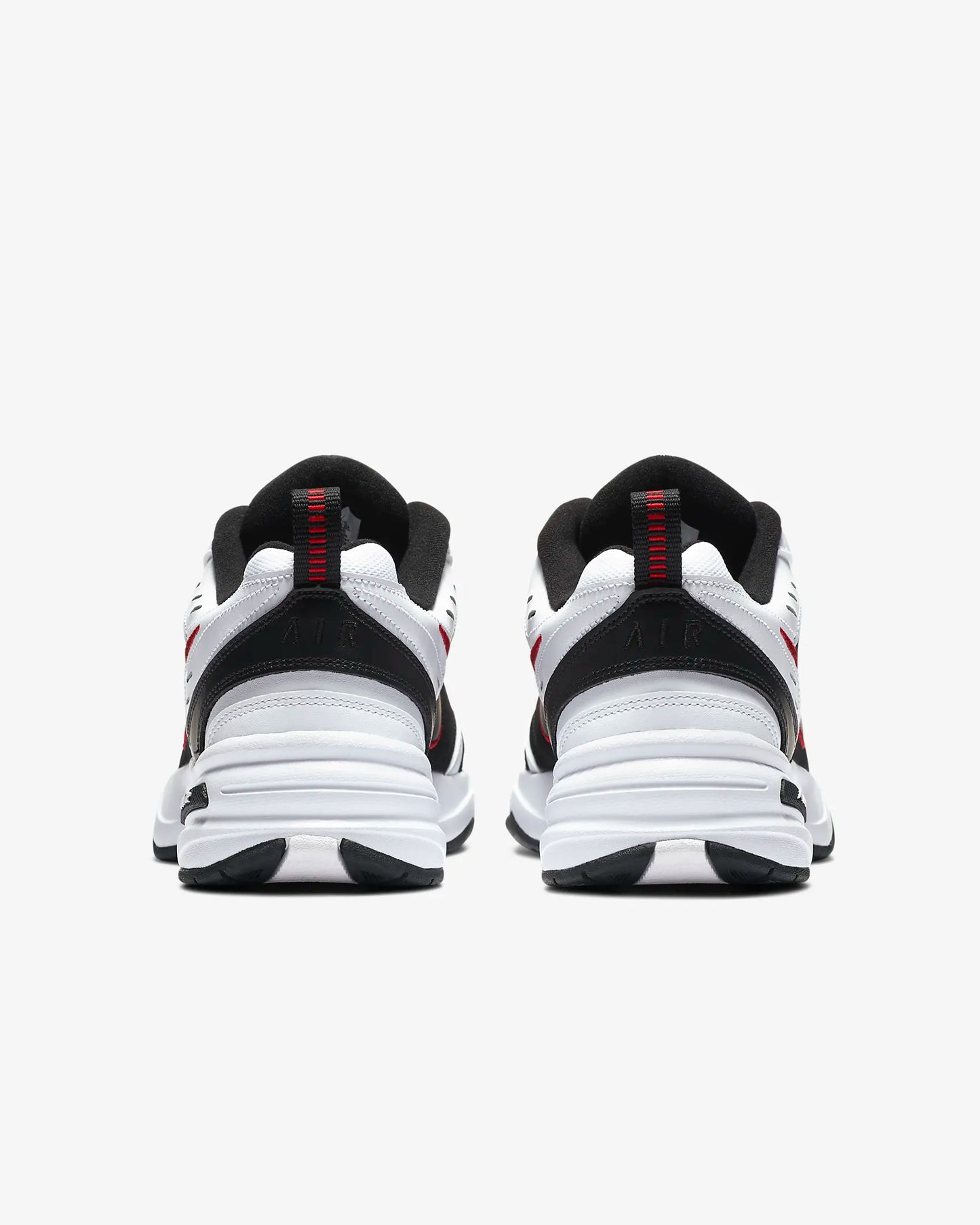 Nike Men's Air Monarch IV Workout Shoes, White/Black