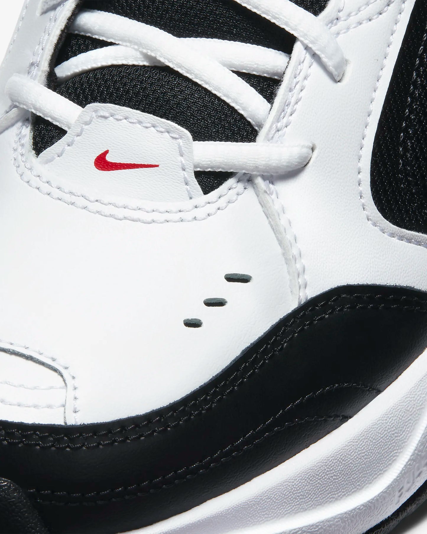 Nike Men's Air Monarch IV Workout Shoes, White/Black