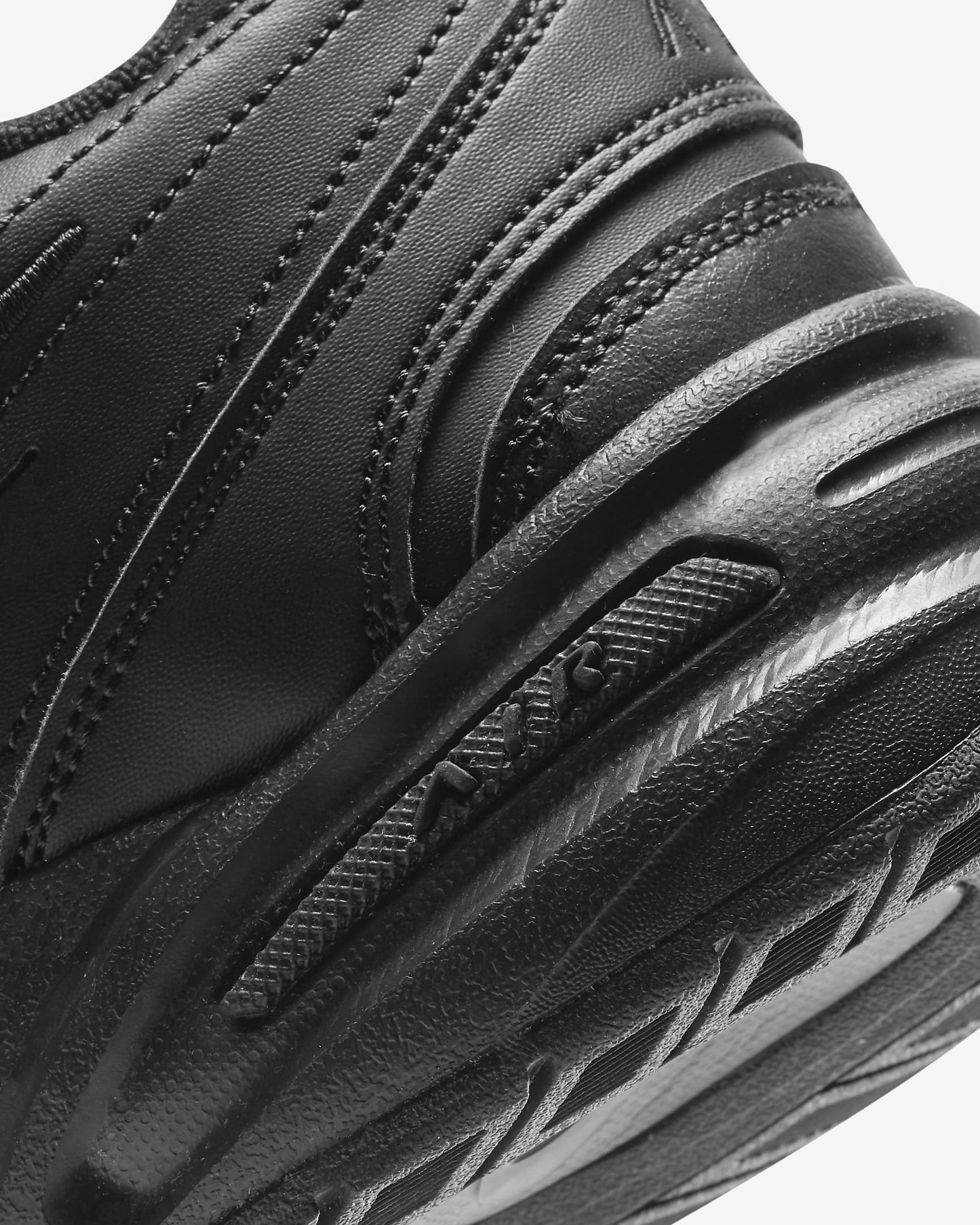 Nike Men's Air Monarch IV Workout Shoes, Black/Black