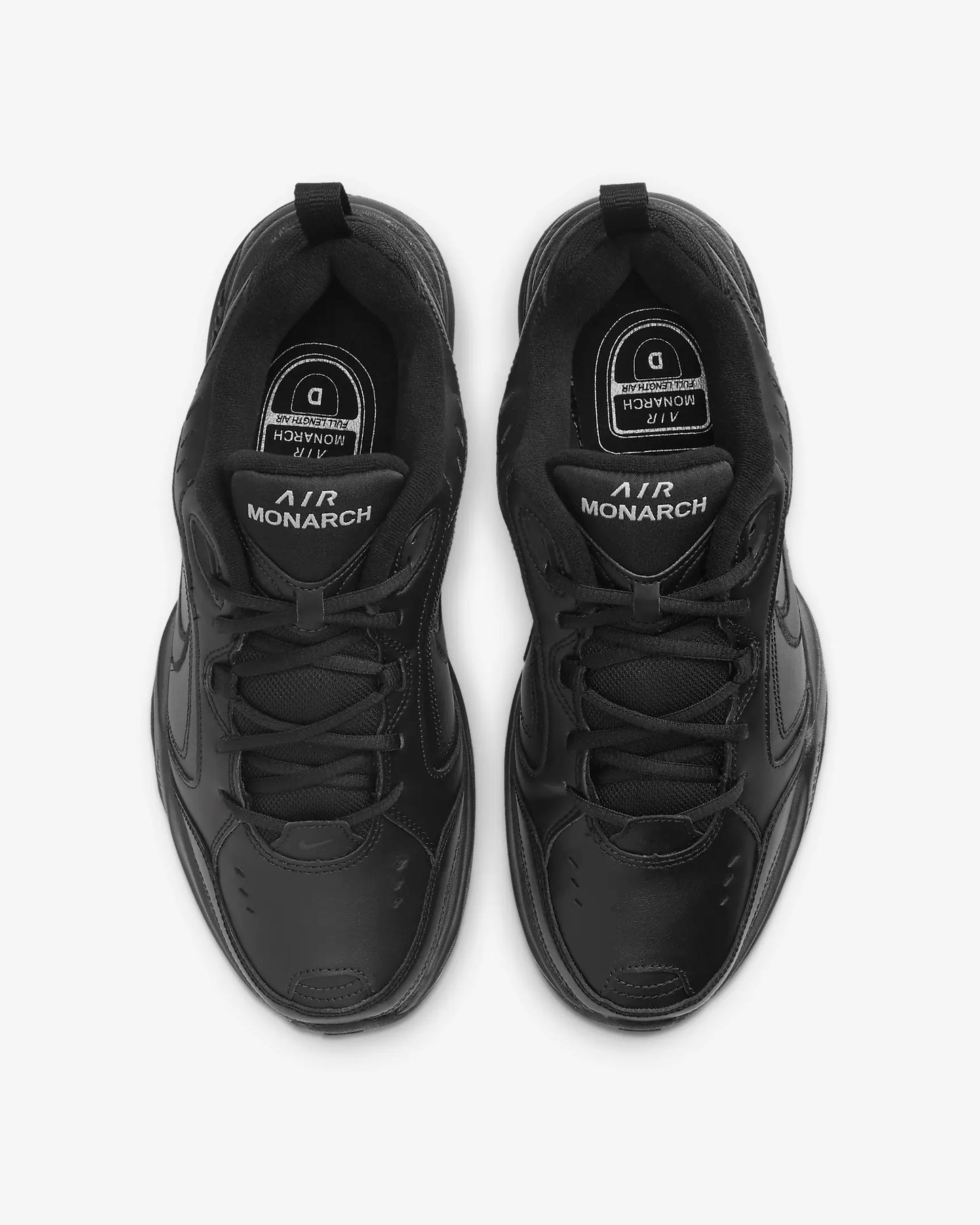 Nike Men's Air Monarch IV Workout Shoes, Black/Black
