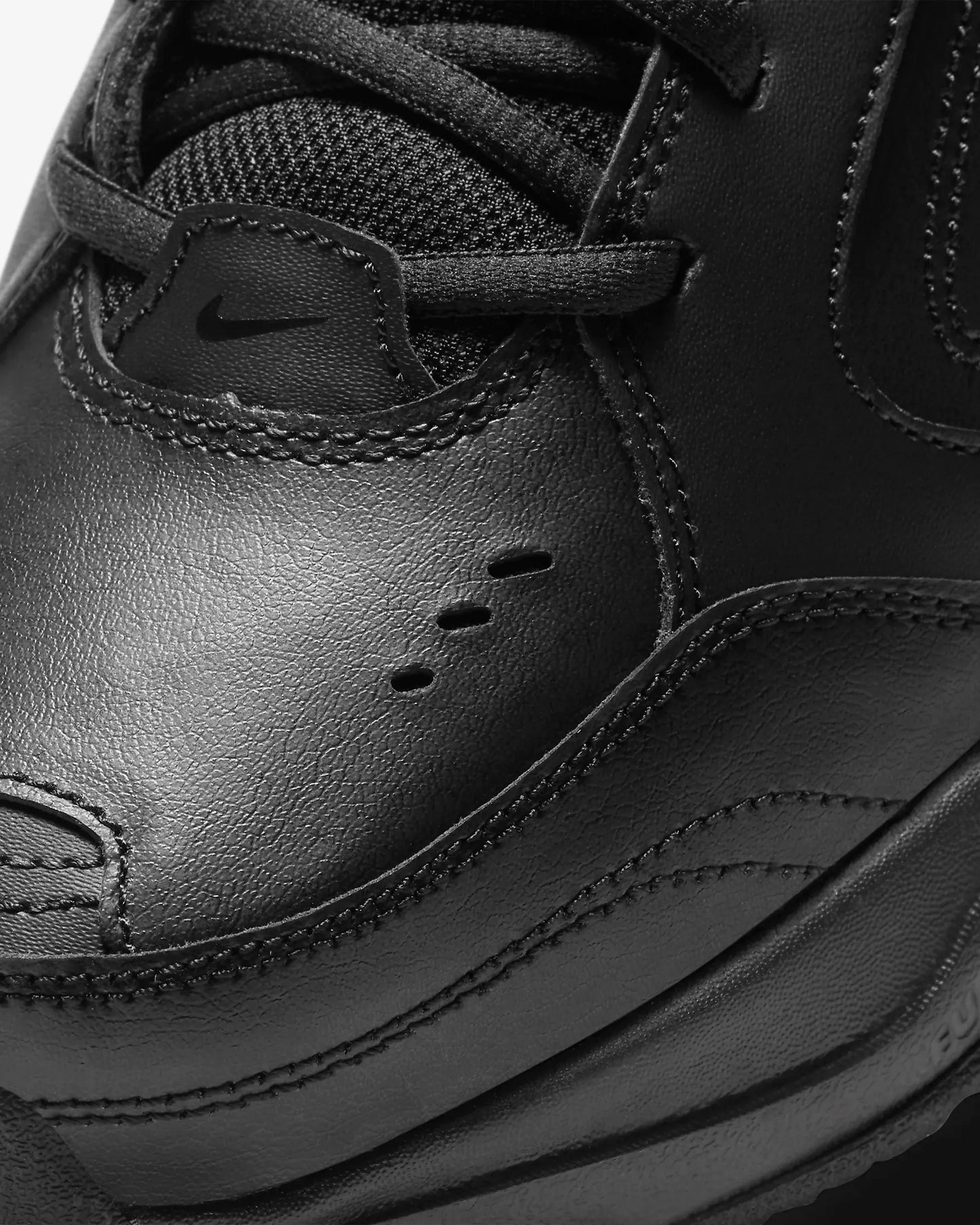 Nike Men's Air Monarch IV Workout Shoes, Black/Black