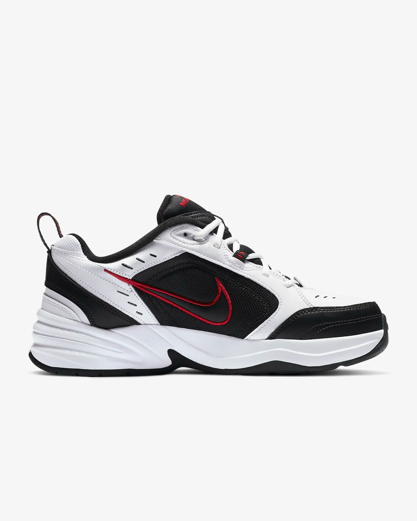 Nike Men's Air Monarch IV Workout Shoes, White/Black