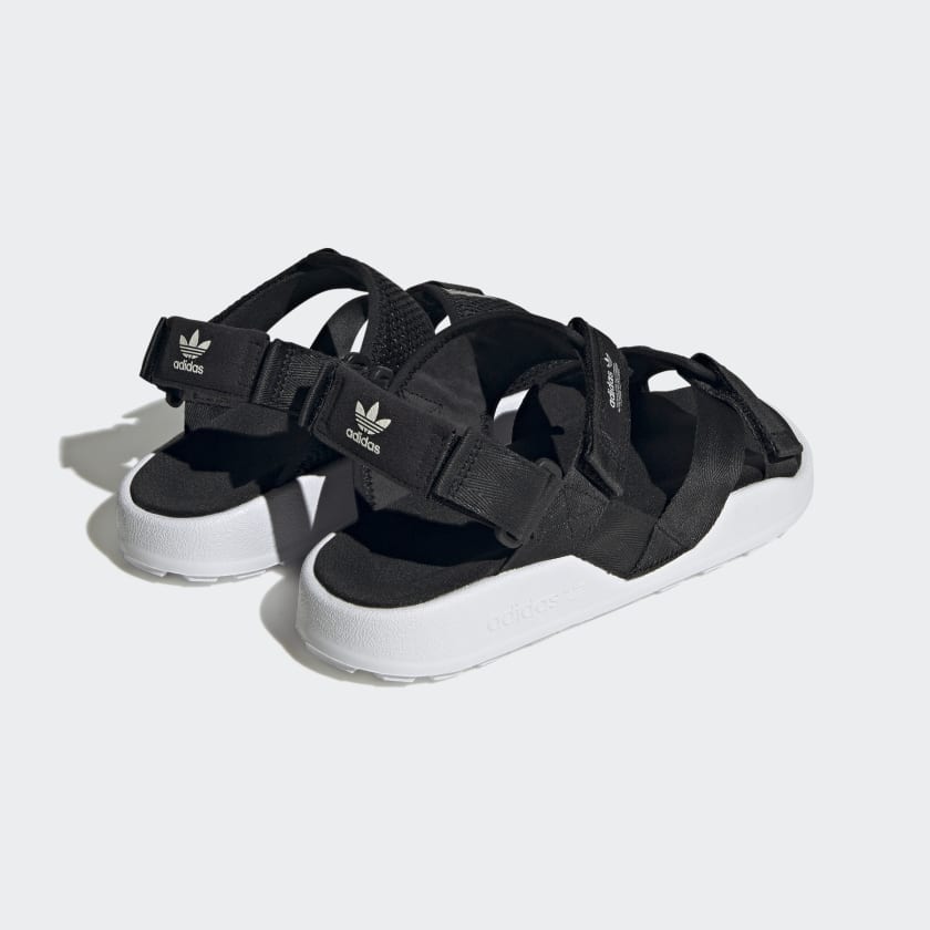 Adidas Women's Adilette Adventure Sandals, Core Black / Cloud White / Off White
