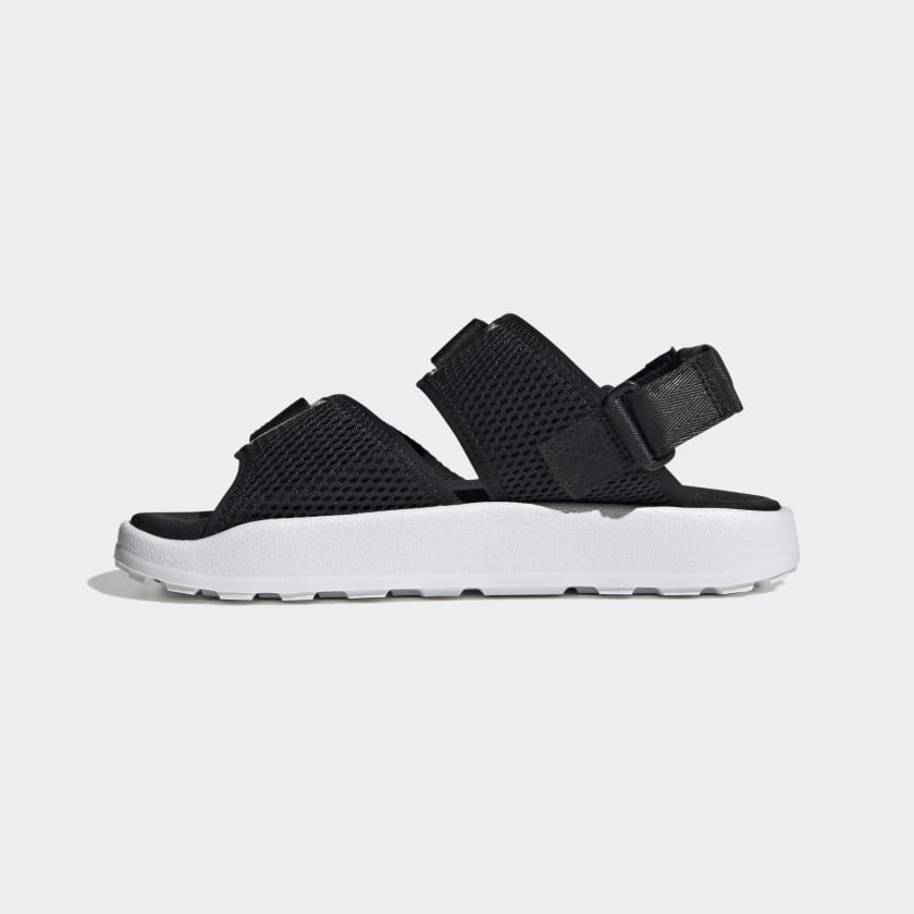 Adidas Women's Adilette Adventure Sandals, Core Black / Cloud White / Off White