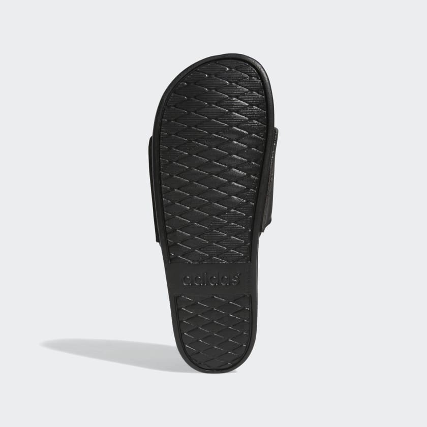 Adidas Adilette Comfort Men's Slides, Core Black / Gold Metallic / Core Black