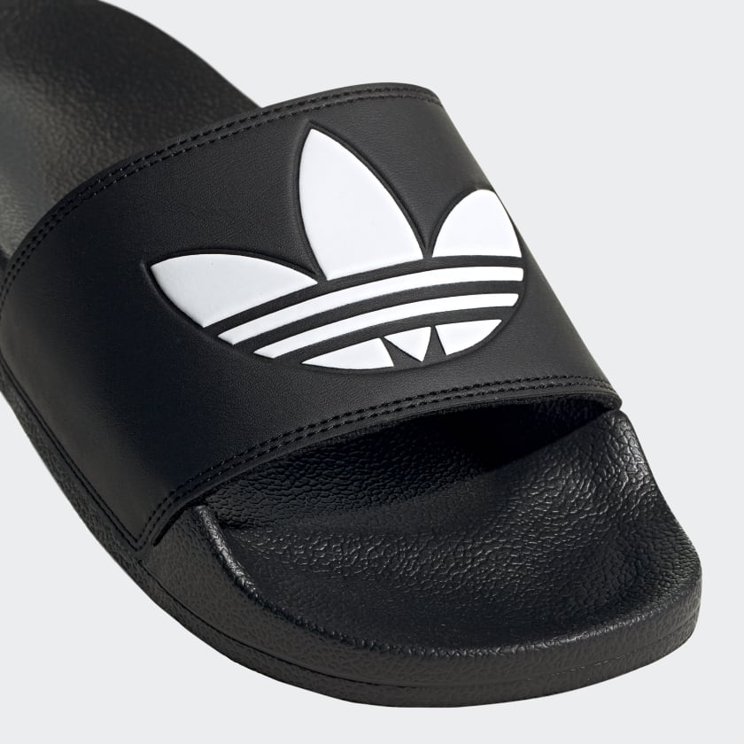 Adidas Men's Adilette Lite Slides, Core Black / Cloud White / Core Black
