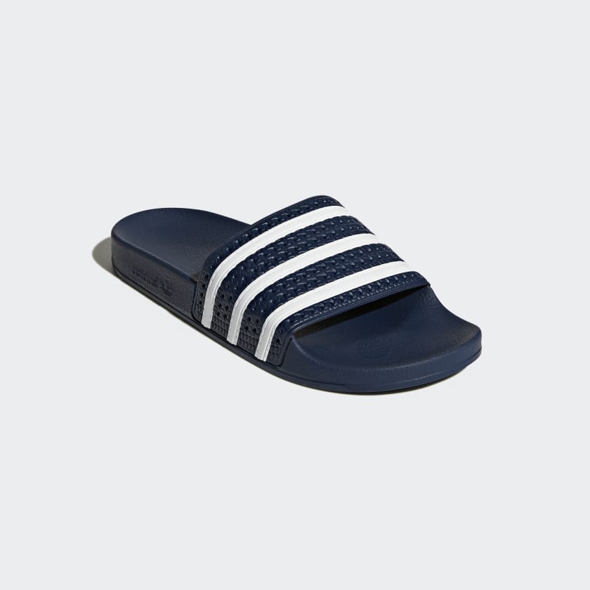 Adidas Adillete Men's Slides, Adi Blue / White / Adi Blue