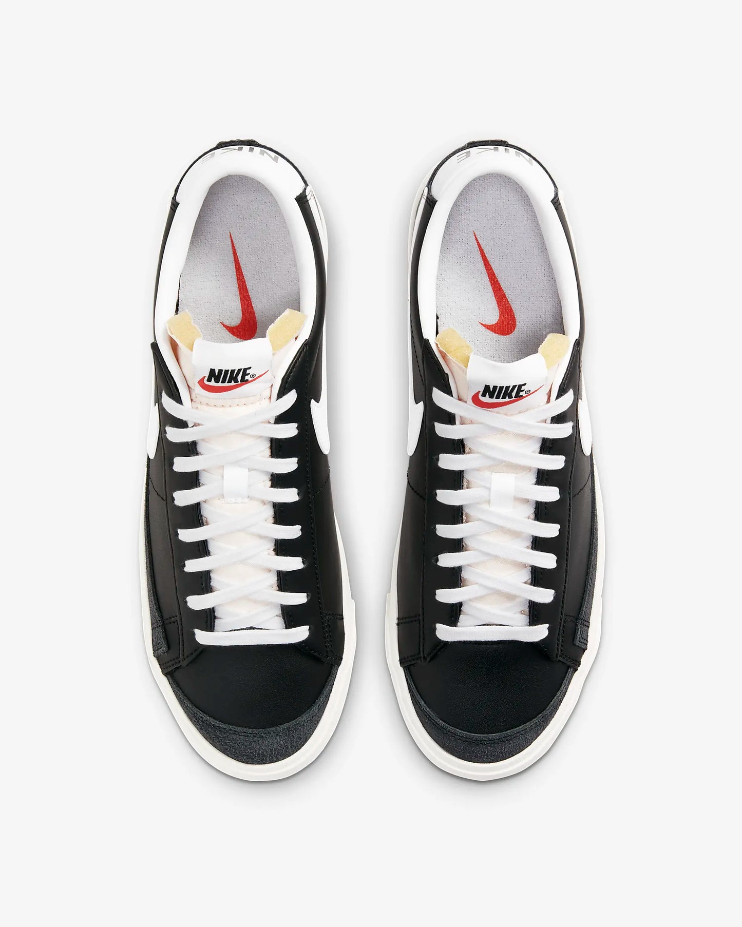 Nike Men's Blazer Low '77 Vintage Shoes, Black/Sail/Black/White